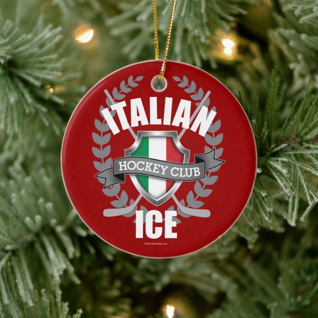 Ornament för italienska Ice Ceramic (Träd)