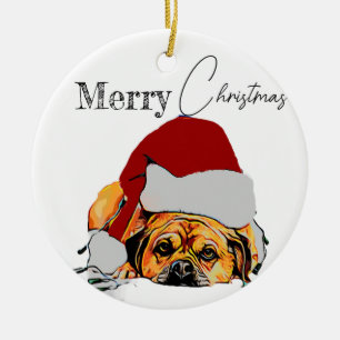 Ornament för julgran Puggle