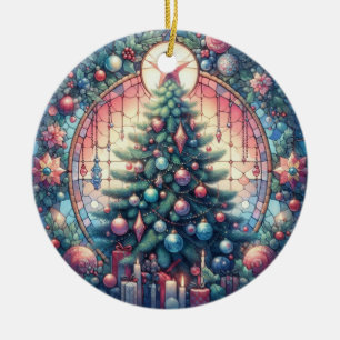 Ornament för Julgran-rundan
