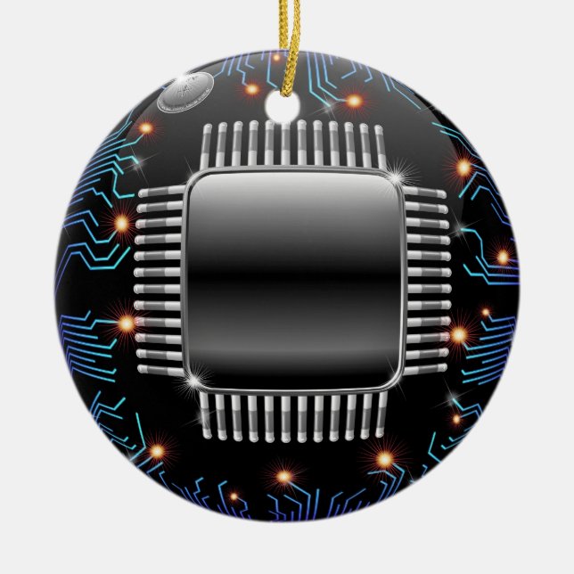 Ornament för kretskort av elektroniskt moderkort (Framsidan)