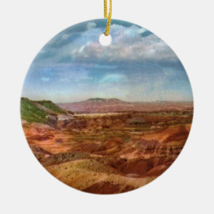 Ornament för målad Desert-Vintage
