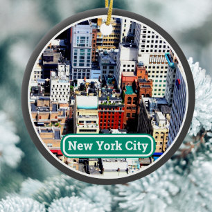 Ornament för New York City dekoration