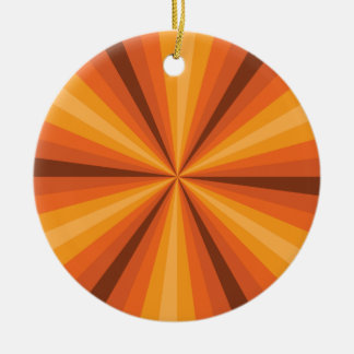 Ornament för optisk Illusion-Orange