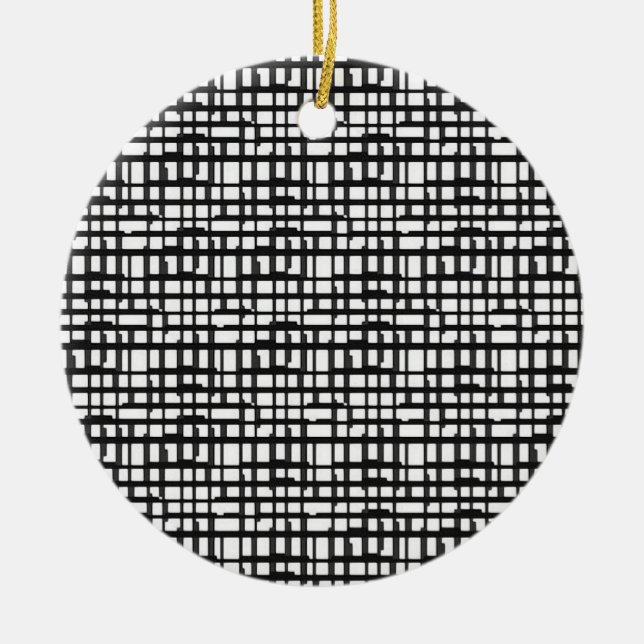 Ornament för optiskt rutnät för abstrakt (Framsidan)