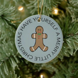 Ornament för Pepparkaksgubbe i anpassningsbarna