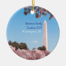 Ornament för personlig Washington Monument Vacatio
