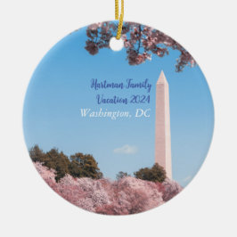 Ornament för personlig Washington Monument Vacatio