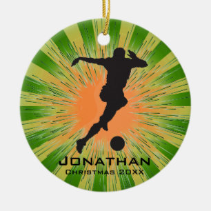 Ornament för personligens fotboll