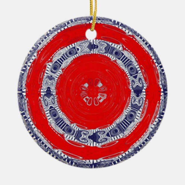 Ornament för Red Ripples Memorial (Framsidan)