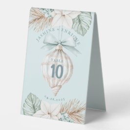 Ornament för Snäcka till havs | Winter Beach Weddi