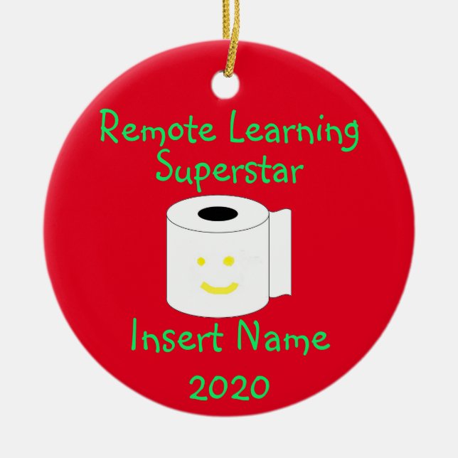 Ornament för superstar-Personlig för fjärrutbildni (Framsidan)
