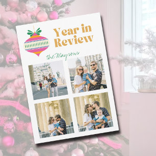 Ornament för Trendiget för förhandsgranskning av f Julkort