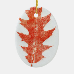 Ornament för utskrift av löv-natur