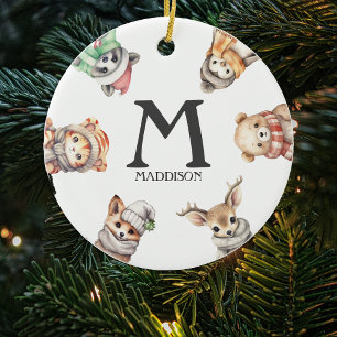 Ornament från Monogram Animal Julgran