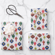 Ornament Galore: Jul Gift Wrap Delight