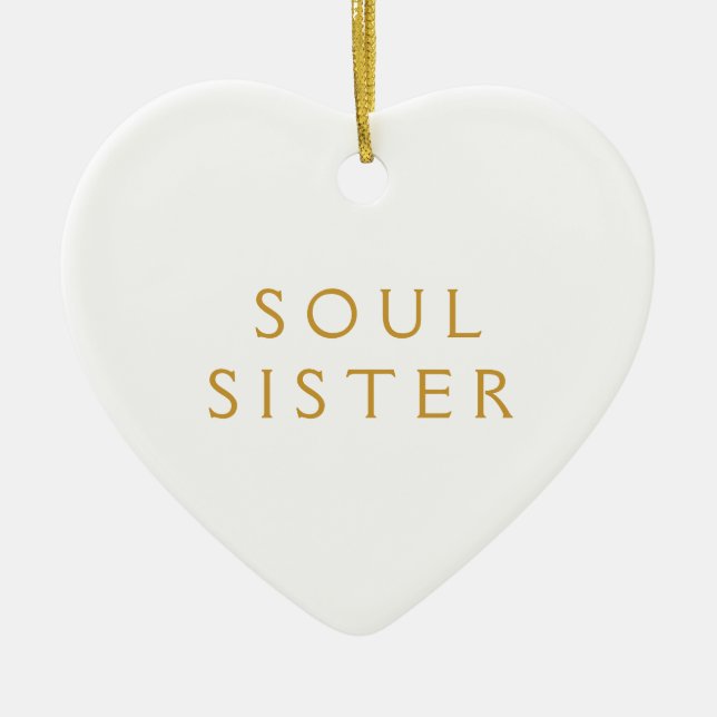 Ornament Gift for Soul Sister (Framsidan)