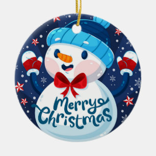 Ornament god jul Snögubbe