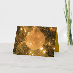 Ornament god jul Träd Helgkort