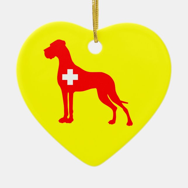 Ornament Great dane (Framsidan)