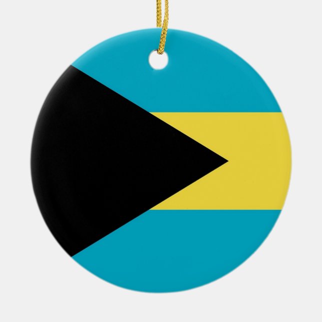 Ornament hos flagga Bahamas (Framsidan)