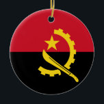 Ornament i Angola flagga<br><div class="desc">Ornament i Angola flagga</div>
