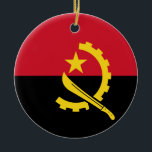 Ornament i Angola flagga<br><div class="desc">Ornament i Angola flagga</div>