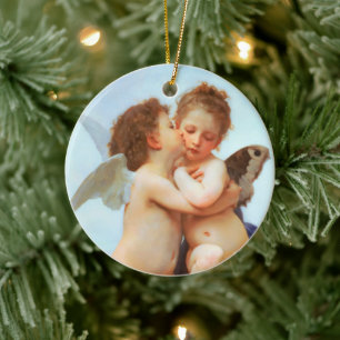 Ornament i Cupid och Psyche Bröllop