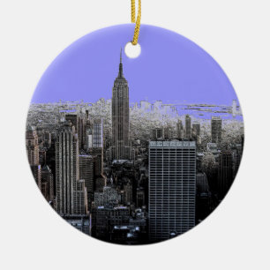 Ornament i New York City Julgran