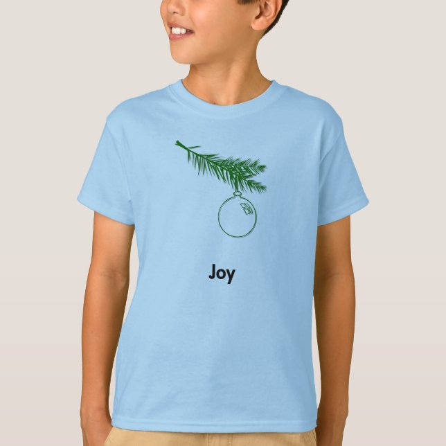 Ornament Joy T Shirt (Framsida)
