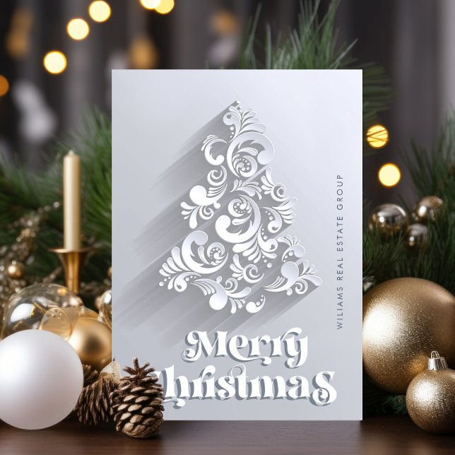 Ornament jul Corporate Hälsning Helgdag Vykort (Skapare uppladdad)