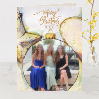 Ornament jul kort