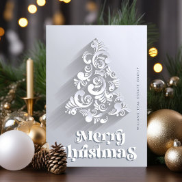 Ornament Julgran Corporate Hälsning Julkort