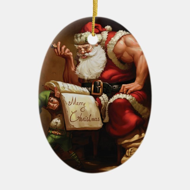 Ornament julgran - för boskapsuppbyggnad (Framsidan)