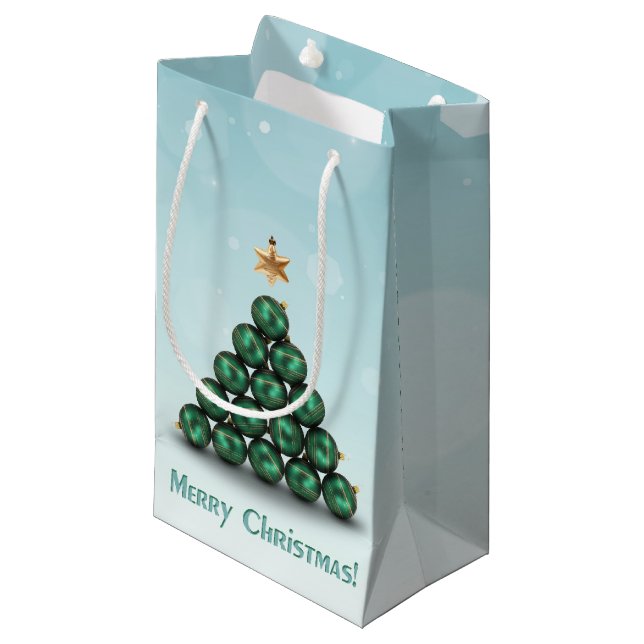 Ornament Julgran - Small Gift Bag (Framsidan Vinklad)