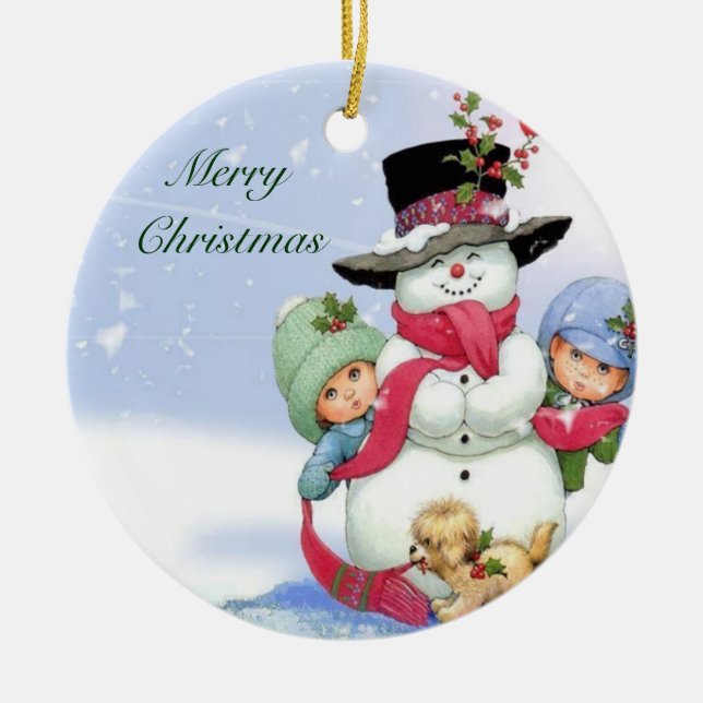 Ornament:Julprydnad Julgransprydnad Keramik (Framsidan)