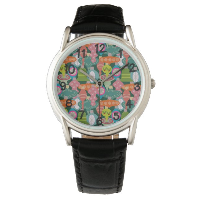 Ornament Jumble Armbandsur (Framsida)