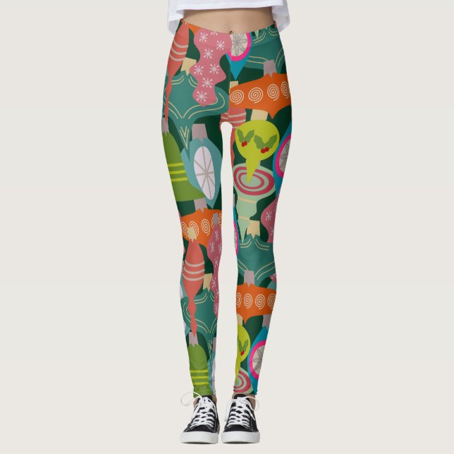 Ornament Jumble Leggings (Framsida)
