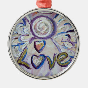 Ornament kärlek Angel Ord Kärlek