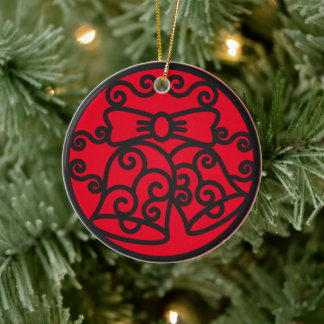 Ornament klockor Julgran