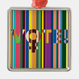 Ornament - "Kvinnor bestämmer (OMRÖSTNING!)"