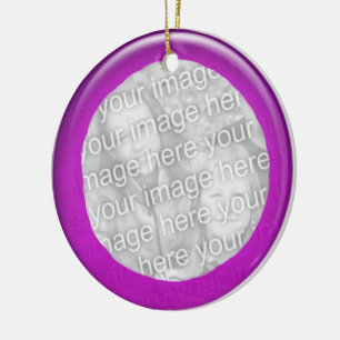 Ornament - lila boll