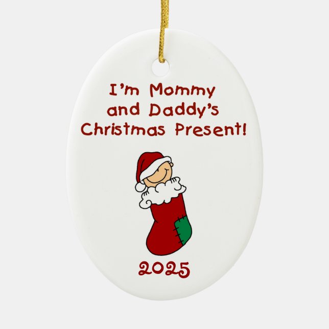 Ornament mamma och Pappor (Framsidan)