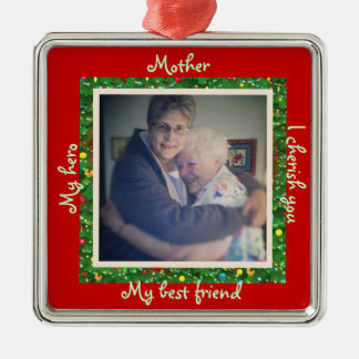 Ornament med familj, Mor jul Ornament