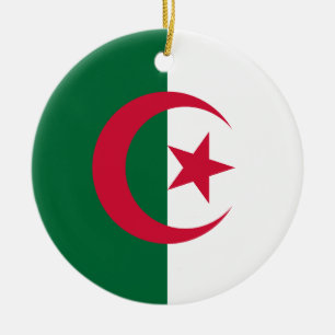 Ornament med flagga Algeriet