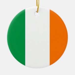 Ornament med flagga av Irland