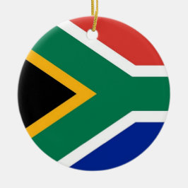 Ornament med flagga av syd-Afrikan