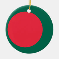 Ornament med flagga Bangladesh