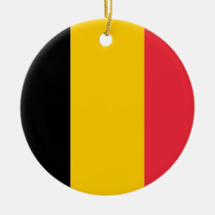 Ornament med flagga Belgien