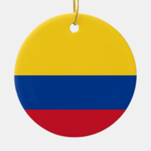 Ornament med flagga Colombia