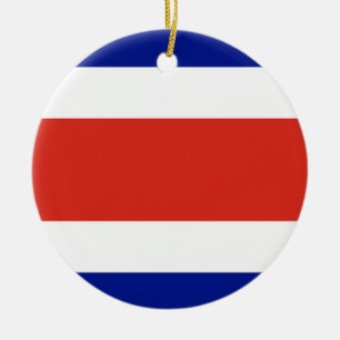 Ornament med flagga Costa Rica